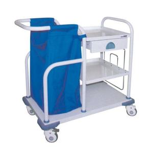Quality Hospital Treatment Nursing Care Crash Cart Trolley With Bag For Long Life for sale