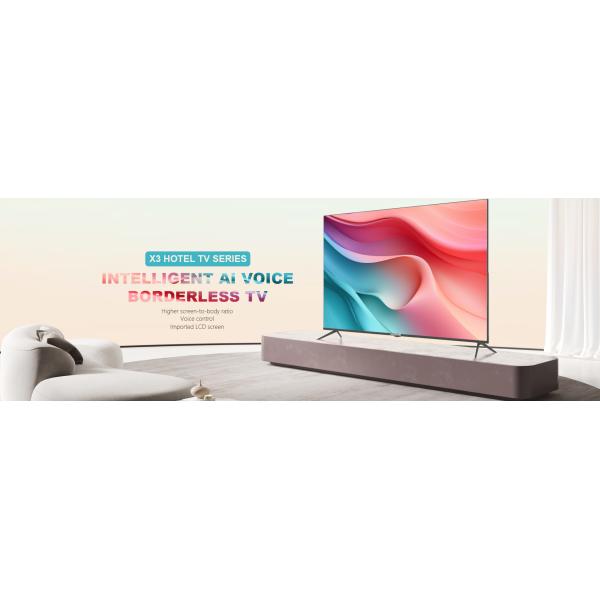 65" Smart TV For Hotels, Restaurants, Retail Stores,Corporate Environments, Ultra Slim Bezel, Sleek Aesthetics, Commercial-grade Performance