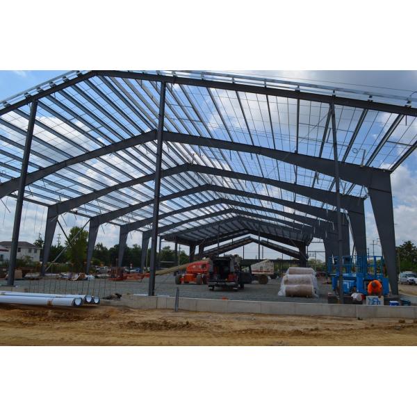 Prefab Space Frame Construction Structure Industrial Metal Building Storage Units