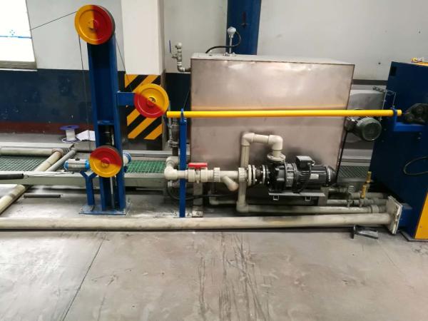 Buy Iron Servo Direct Connection Straight Line Wire Drawing Machine For Nails , Low Noise at wholesale prices