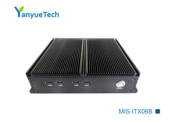 Buy Fanless Box PC Soldered On Board 4th Generation I3 I5 I7 U Series CPU 2COM at wholesale prices