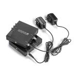 Multi-function 12G SDI Fiber Converter with Loop Output, Tally, RS232/485 Data,