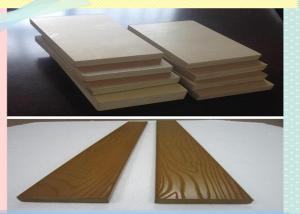 Three layer WPC Construction Template Production Line , Plastic WPC Template Extrusion Line