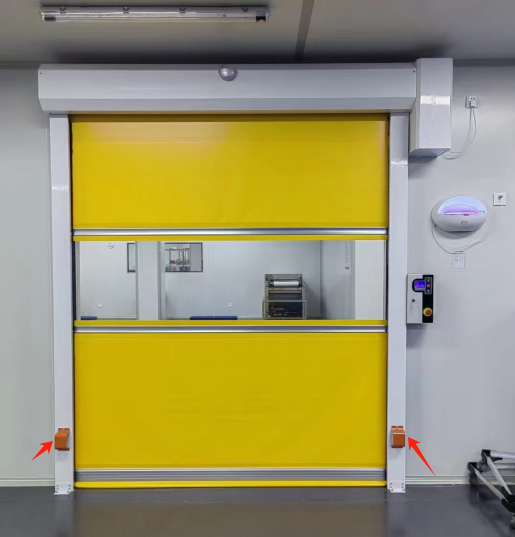 External Photocell High Speed Door Parts With CE
