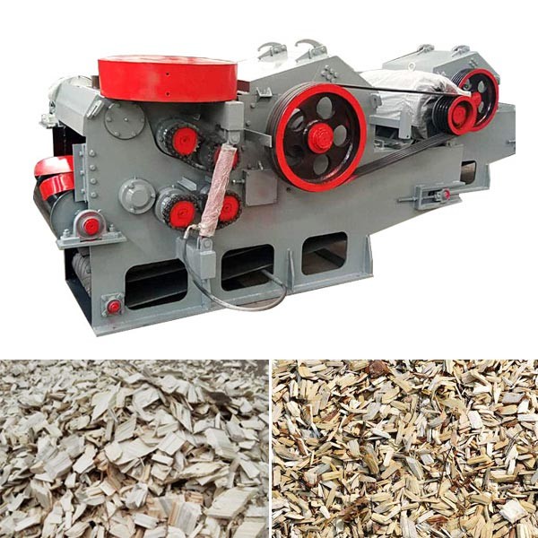 Industrial Drum Waste Wood Chipping Machine Wood Chipper in India