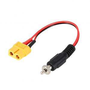 Quality XT60 Female To Glow Plug RC Charger Cable 15cm Or Customized Length for sale