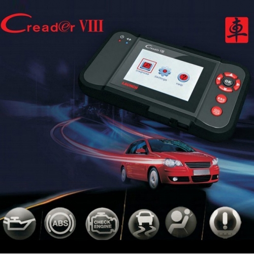 OBDII Code Reader Launch X431 Scanner Creader VIII Comprehensive Launch CRP129