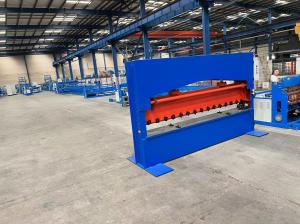 China 3m Width Wire Mesh Bending Machine For Curved Mesh Fence Panels on sale
