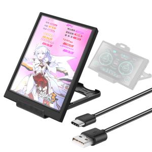 Quality 3.5 Inch IPS Type-C Secondary Screen Computer CPU GPU RAM HDD Monitor USB Display For Freely AIDA64 mini monitor for sale