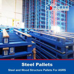 Quality Steel and Wood Structure Pallets Iron Pallet Metal Pallets For ASRS Automatic Storage And Retrieval System for sale