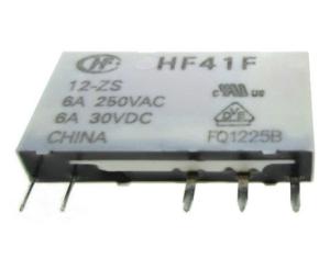 China Socket Mounting 6A 5 PIN Pcb Power Relay 24v Hongfa HF41F-24-ZS on sale