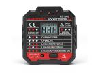 Electrical US Plug Plug Socket Tester Compact Size With LCD Voltage Display