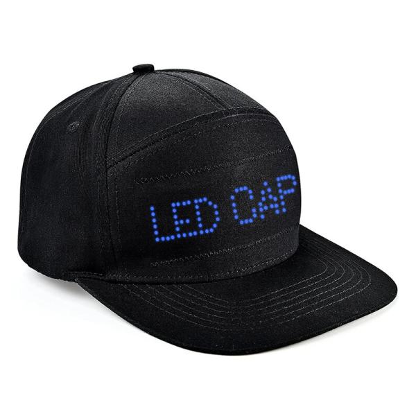 Buy App Control Bluetooth LED Hat Programme Detachable Adjustable at wholesale prices