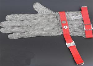 Quality Extended Safty Mesh Stainless Steel Gloves For Butcher Working , XXS-XL Size for sale
