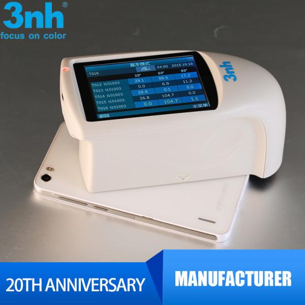 Buy Touch Screen Multi Angle Gloss Meter 2000 Gu NHG268 With Double Languages at wholesale prices