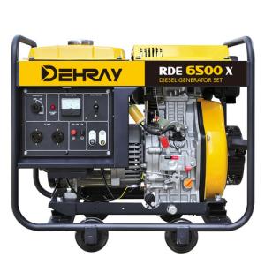Quality Open Frame 5KW Power Portable Silent Deisel Generators With CE Certification for sale