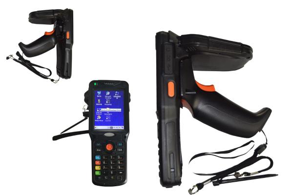 3G Handheld GPS Module UHF RFID Reader Maximum 30dbm Support Handwriting Input