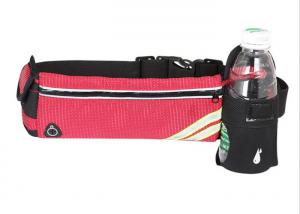 China Reflective Waterproof Running Waist Belt Bag With Water Bottle on sale