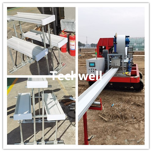 Strawberry Growing Cassette Type Mobile Portable Gutter Making Machines