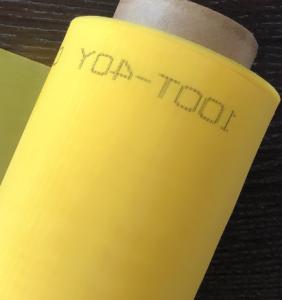 Quality 100% polyester monofilament Mesh Fabric white Strong elasticity for sale