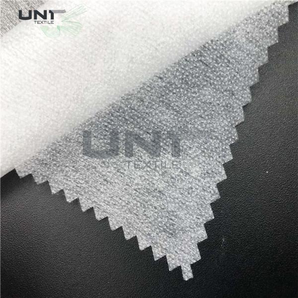 Rolling Fusing Non Woven Interlining Double Dot For Garment