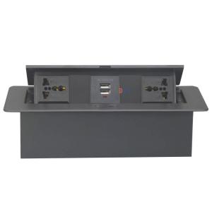 Quality OEM customized Tabletop smart pop up socket Hide embedded Pop-up power socket outlets for sale