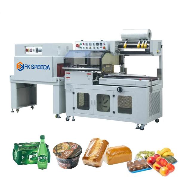 Buy Plastic Bags Packaging Pp Water Filter Shrink Wrap And Labeling Machine With Function at wholesale prices