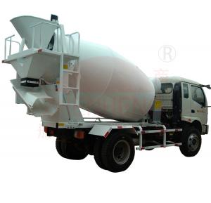 Construction Concrete Mixing Truck 6m3 / 8m3 Agitating Capacity Mobile