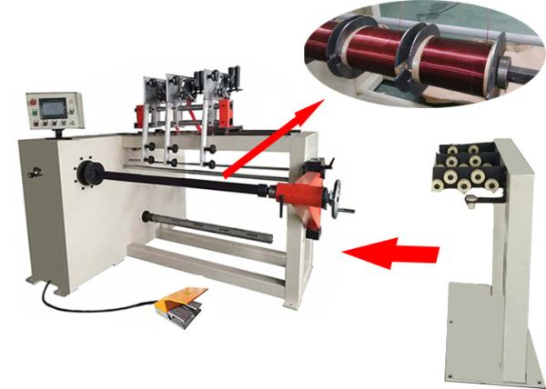 Buy Three Head Copper Wire Automatic Coil Winding Machine With PLC Control System at wholesale prices