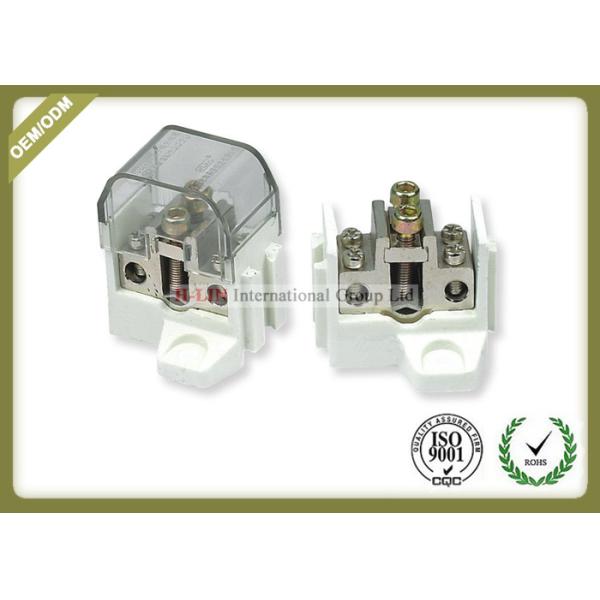 Mechanial Strength Fiber Optic Tools White Power Distribution Blocks Connector