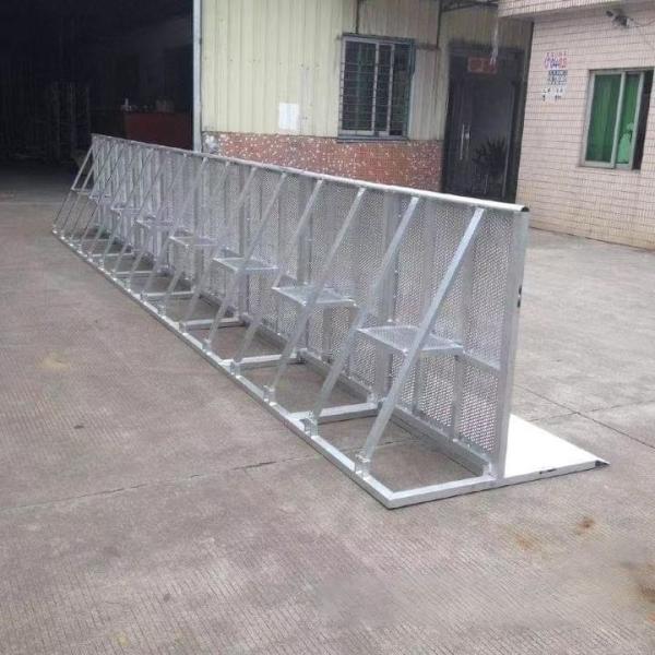 Portable Foldable Aluminum Crowd Control Barrier For Concert Security