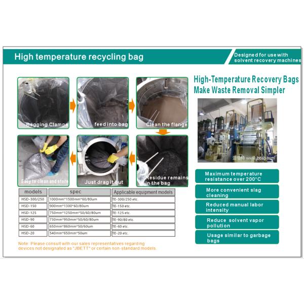 JBETT Smart Automatic Explosion Proof Organic Solvent Recovery Machine Integrated Thinner Water Recycling Machine Solvent Recovery Unit