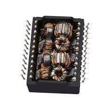 Quality LP5014NL 100/1000 Single Ethernet Transformer SMT Dual Port 48 Pin RoHS Connector for sale