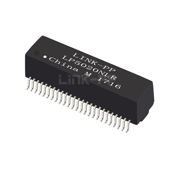 Buy Yuan Dean 84F-01NL Compatible LINK-PP LP5020NLR 10/100/1000 Base-T Dual Port SMD 50PIN Transformer Modules at wholesale prices