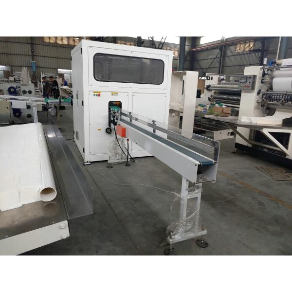 High Speed Facial Tissue Paper Hand Towel Cutting Machine For Tissue Factory 100-150 Cut/Min