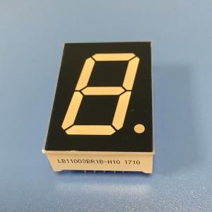 Quality Single Digit 7 Segment Led Display Common Anode 60-70mcd Lumious Intensity 14.2mm for sale