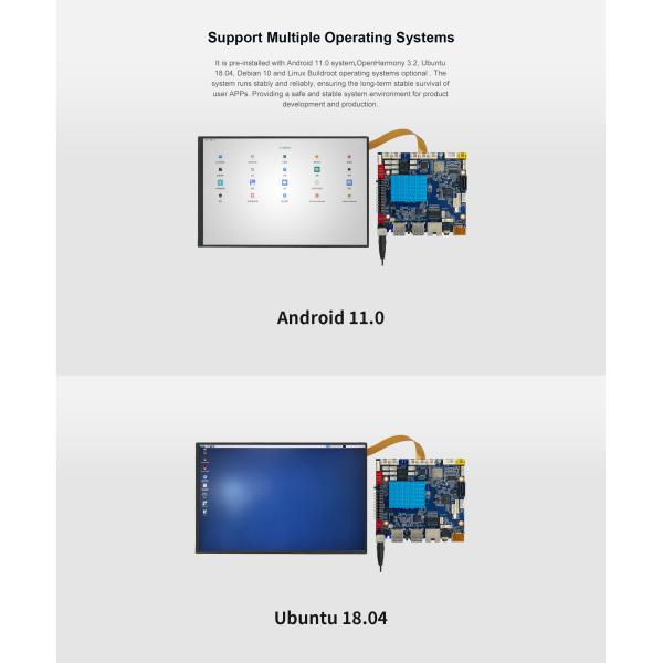 H-3568 Smart HMI Motherboard Mali-G52 2EE Support 1Tops computing power