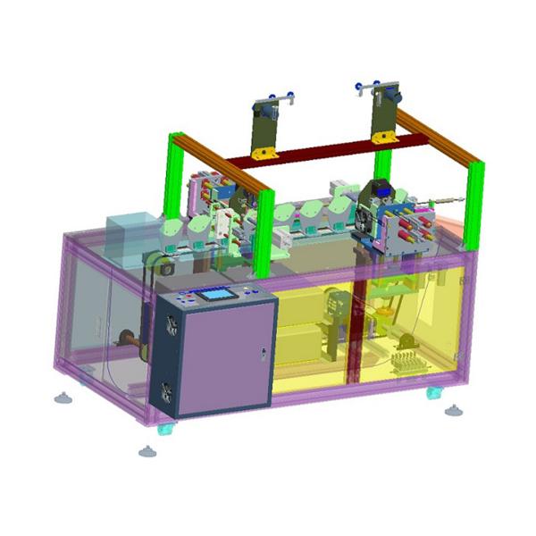 Semi - Automatic Face Mask Maker Machine Mask Production Machine 0.5Mpa Air Pressure