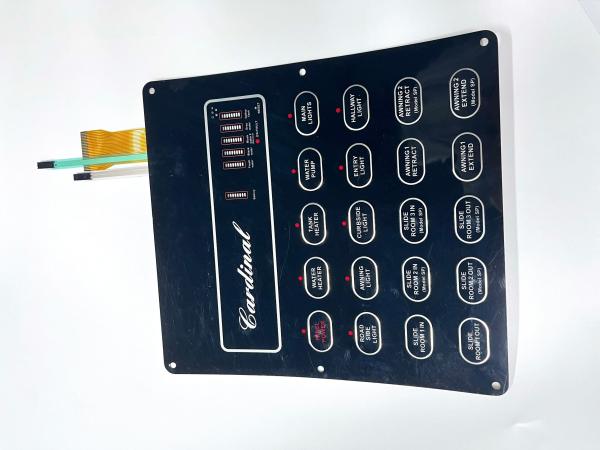Buy Copper ESD Shielding Layer Mechanical Key Switches With Metal Dome Embossing Key at wholesale prices