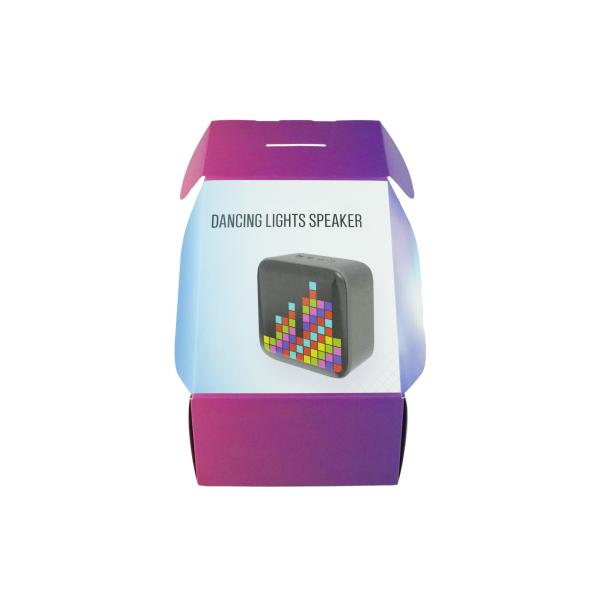 Buy Customized Color Bluetooth Speaker Box Cardboard Gift Folding Boxes with Plastic Hook at wholesale prices