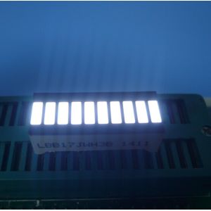 Pure Green 10 LED Light Bar 120MCD - 140MCD Luminous Intensity