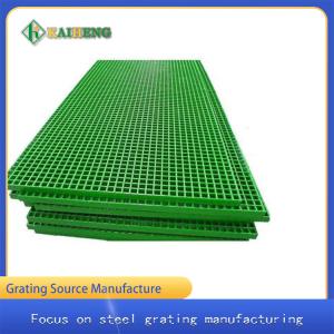 Customized FRP Molded Grating Fibreglass Walkway Mesh For Breeding Ground
