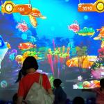 Integrated Interactive Games Projector Smashing Balls Beam Interactive Game
