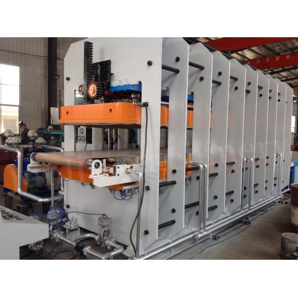 Electrical Heating Hydraulic Rubber Vulcanizing Press Machine 2 Working Layers