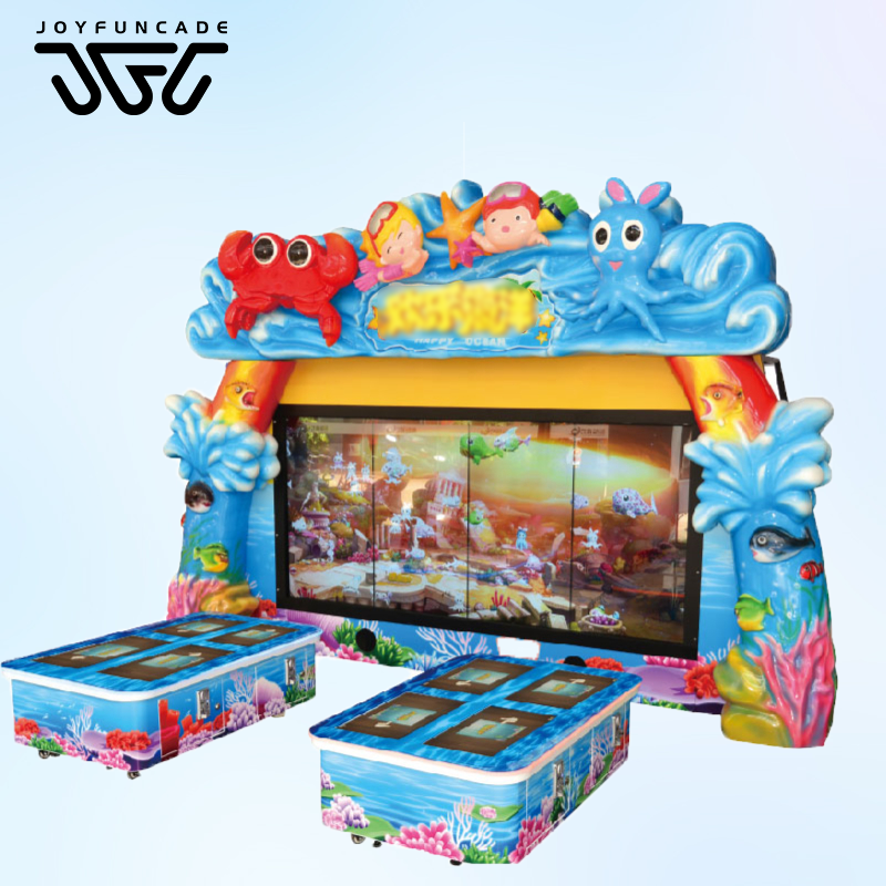 Quality 8-Player Ocean Theme Arcade Game Machine for Children for sale