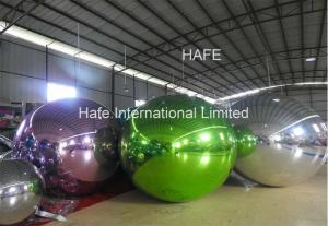 Quality 3M Mirror Ball Inflatable Lighting Decoration 10ft For 2019 Spring Dress Fashion Show for sale