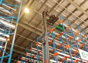 Quality Pallet Radio Shuttle Racking Automated Shelving Systems With Two Motors for sale