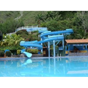 OEM Water Playground Playhouse Swimming Pool Equipment Fiberglass Slide