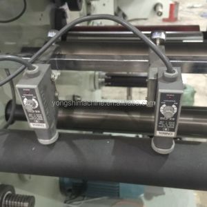 Adjustable Rewind Shaft 600mm Automatic Label Slitting Machine Line