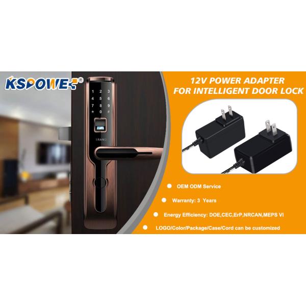 Output Type Wall Power Adapter Customized Single Output Wall Mount Adaptor 12V 0.5A To 5A Current Options